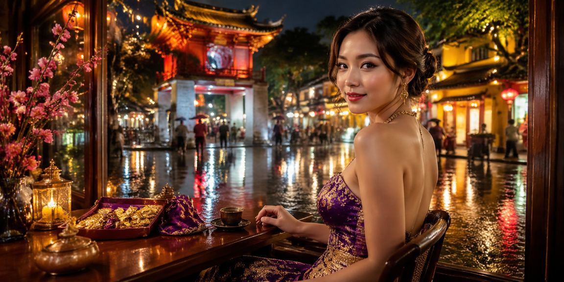 Cảnh cá cược tại Hà Nội với phong cách cà phê Việt Nam